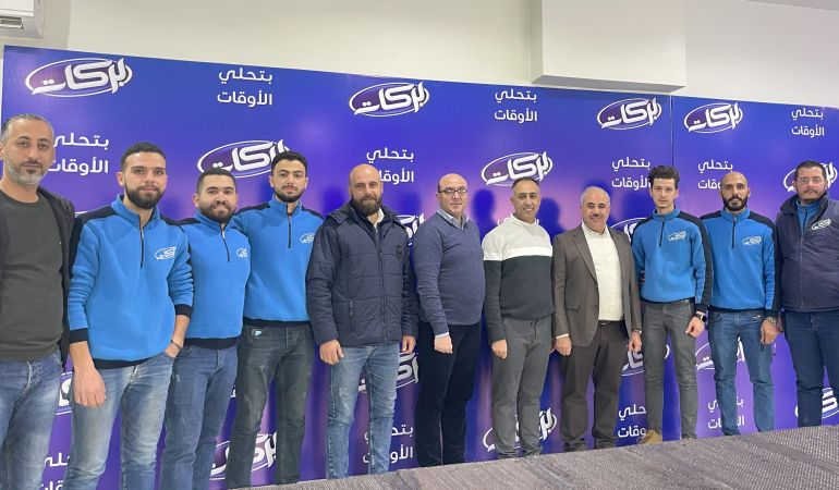 Barakat celebrates Syria's victory at the end of 2024