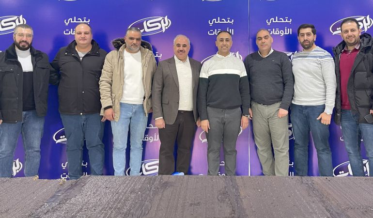 Barakat celebrates Syria's victory at the end of 2024